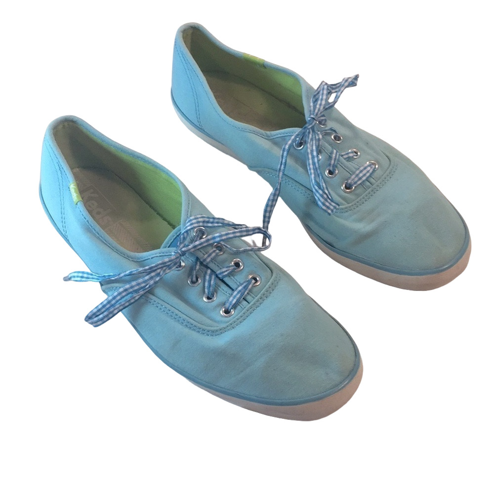 KEDS size 9.5 Blue shoes USED Fair Condition